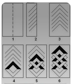 Lacé / Lattice Folding ohne Schablonen