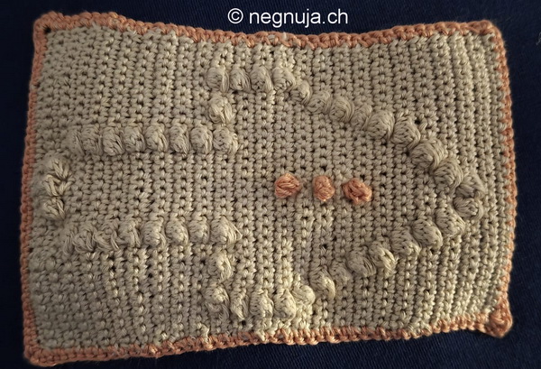 Noppen Maschen häkeln