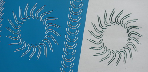 Blopen Schablonen Malen