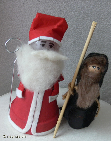 Santiclaus und Schmutzli
