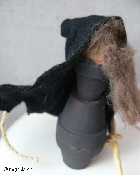 Tonföpfe Santiclaus und Schmutzli
