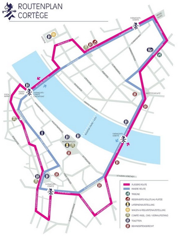 Cortège Route