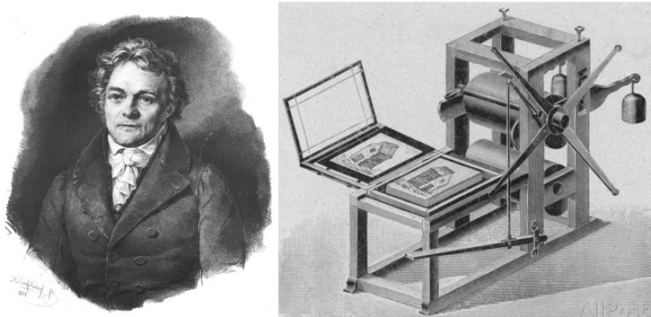 Lithografie - Alois Senefelder