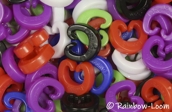 Rubber Loom c-clips_