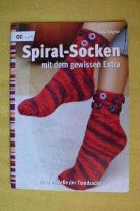 Spiral-Socken mit dem gewissen Extra / Laila Wagner (OZCreativ - 2011)