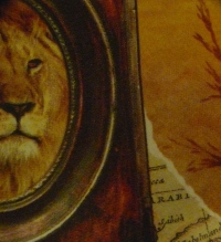 Servietten - Safari Lodge - Löwe (ca. 33cm Papierserviette)