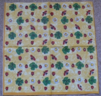 Servietten -  Kleine fliegende Marienkäfer  (33cm Papierserviette)