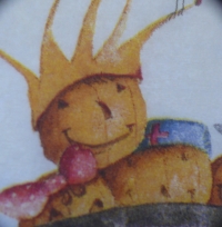 Servietten -  Kürbis im Wagen (33cm Papierserviette)