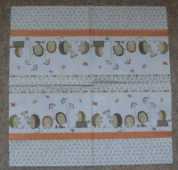 Servietten - 5 Igel (fein gezeichnet)  (ca. 33cm Papierserviette)