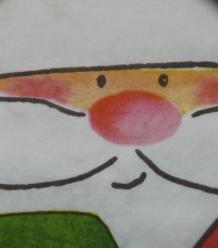 Servietten -  Weihnachtsmann-Grossformat  (ca. 33cm Papierserviette)