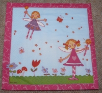 Servietten - Feen, Princess Julia  (ca. 33cm Papierserviette)