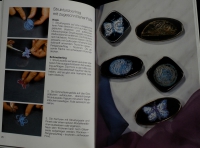 Effektvolle Glasmal-Schmuck / Gudrun Hettinger (Topp - 1991)