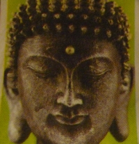 Servietten - Buddha, Asien, Bambus (ca. 33cm Papierserviette)