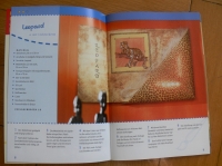 Keilrahmen mit Servietten & mehr / Annett Rosenstock (topp - 2004)