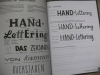Hand Lettering Übungsbuch / Topp 2020