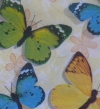 Servietten - Schmetterlinge (3-5cm) (ca. 33cm Papierserviette)