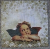 Servietten -  Zwei Engel Rafaelo B (ca. 33cm Papierserviette)