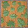 Servietten - grüne Blätter  (ca. 33cm Papierserviette)