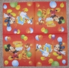 Servietten - Micky und Donald - Geburtstag (ca. 33cm Papierserviette)
