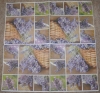 Servietten - Lavendel / Korb (ca. 33cm Papierserviette)