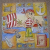 Servietten - Kleiner Pirat - vielseidig  (33cm Papierserviette)