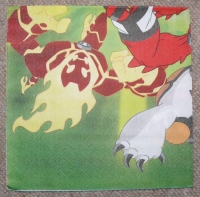 Servietten - Serie Ben 10 (ca. 33cm Papierserviette)