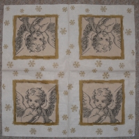 Servietten - Engel  (ca. 33cm Papierserviette)