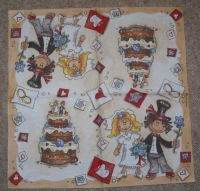 Servietten - Brautpaar - vielseidig  (33cm Papierserviette)