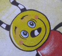 Servietten - Die Raupen sind los - vielseidig  (Cocktail - 26x26cm)