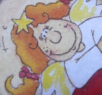 Servietten - Engelsherz - vielseidig  (33cm Papierserviette)