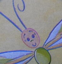 Servietten - Frühlingsflattern - vielseidig  (Cocktail - 26x26cm)