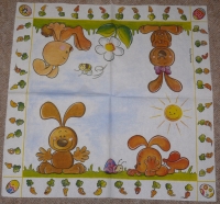 Servietten - Alle meine Häschen - vielseidig  (33x33cm Papierserviette)
