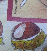 Servietten - Igel - Pilz - Herbst - vielseidig  (33cm Papierserviette)