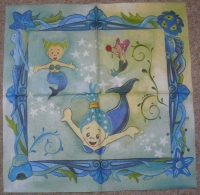 Servietten - Kleine Meerjungfrau - vielseidig  (33cm Papierserviette)