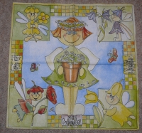 Servietten - Mein Gartenengel - vielseidig  (33cm Papierserviette)