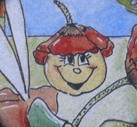 Servietten - Mein Gartenengel - vielseidig  (33cm Papierserviette)