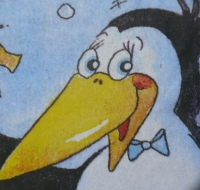 Servietten - Pinguin Weihnachten - vielseidig  (33cm Papierserviette)